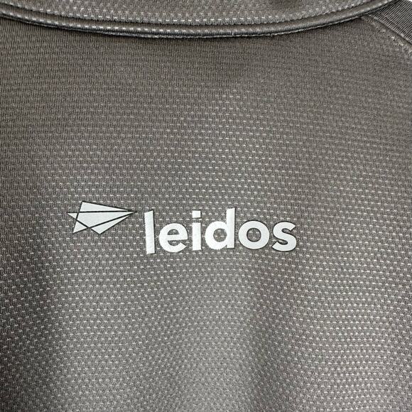 Eddie Bauer Leidos Full Zip Gray Weather Resist Soft Shell Jacket Mens Size XL - Picture 11 of 16
